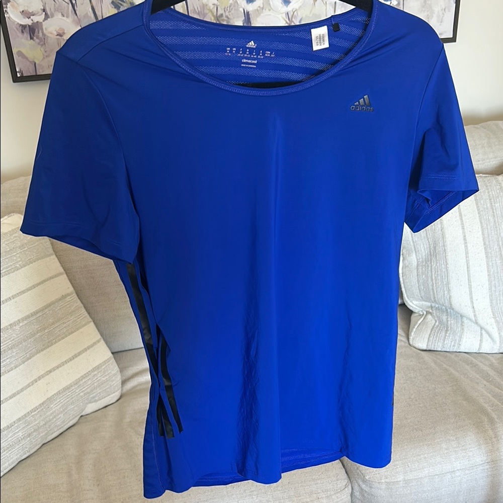 Adidas Women's Blue Performance Top